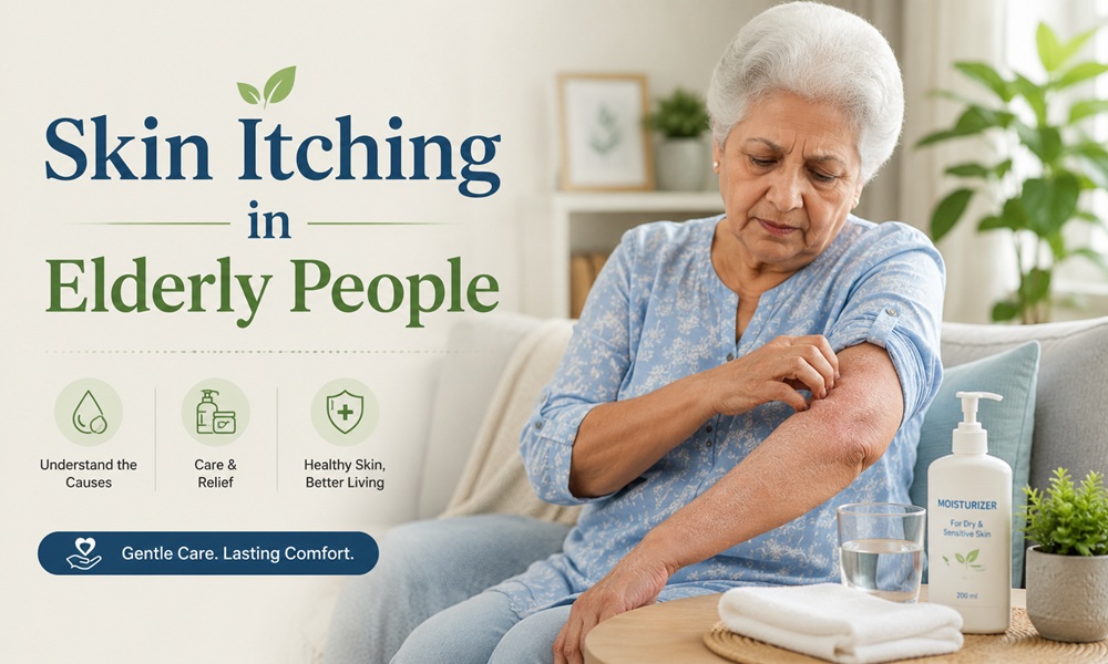Why Does Grandma Keep Scratching? A Caregiver’s Guide to Elderly Skin Itching (Senile Pruritus) skin itching in elderly people